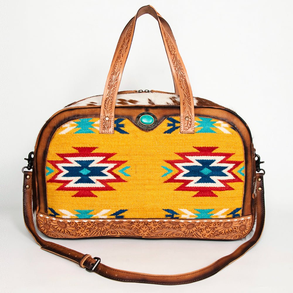 American Darling Saddle Blanket Hair-On Genuine Leather