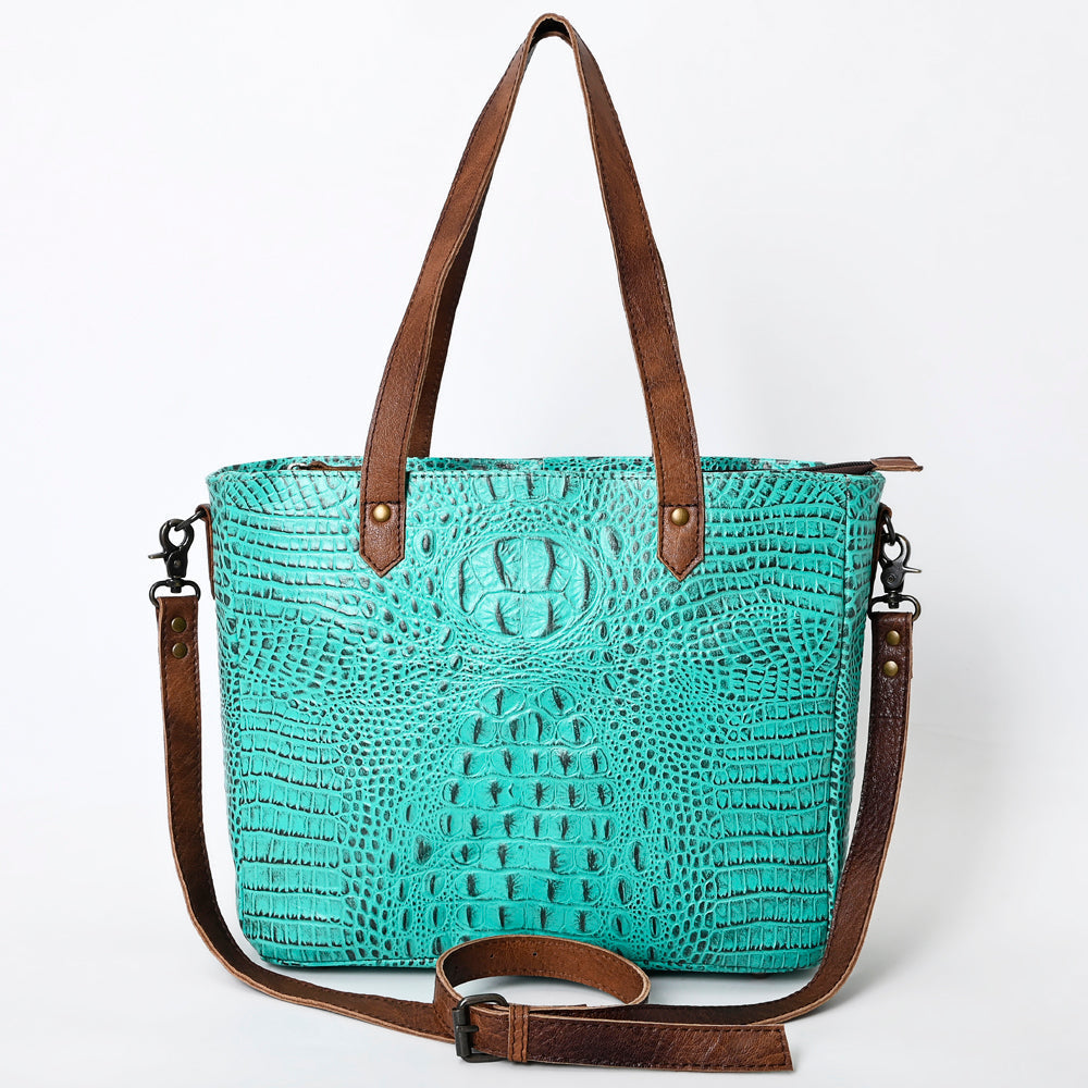 American Darling Crocodile Embossed Genuine Leather