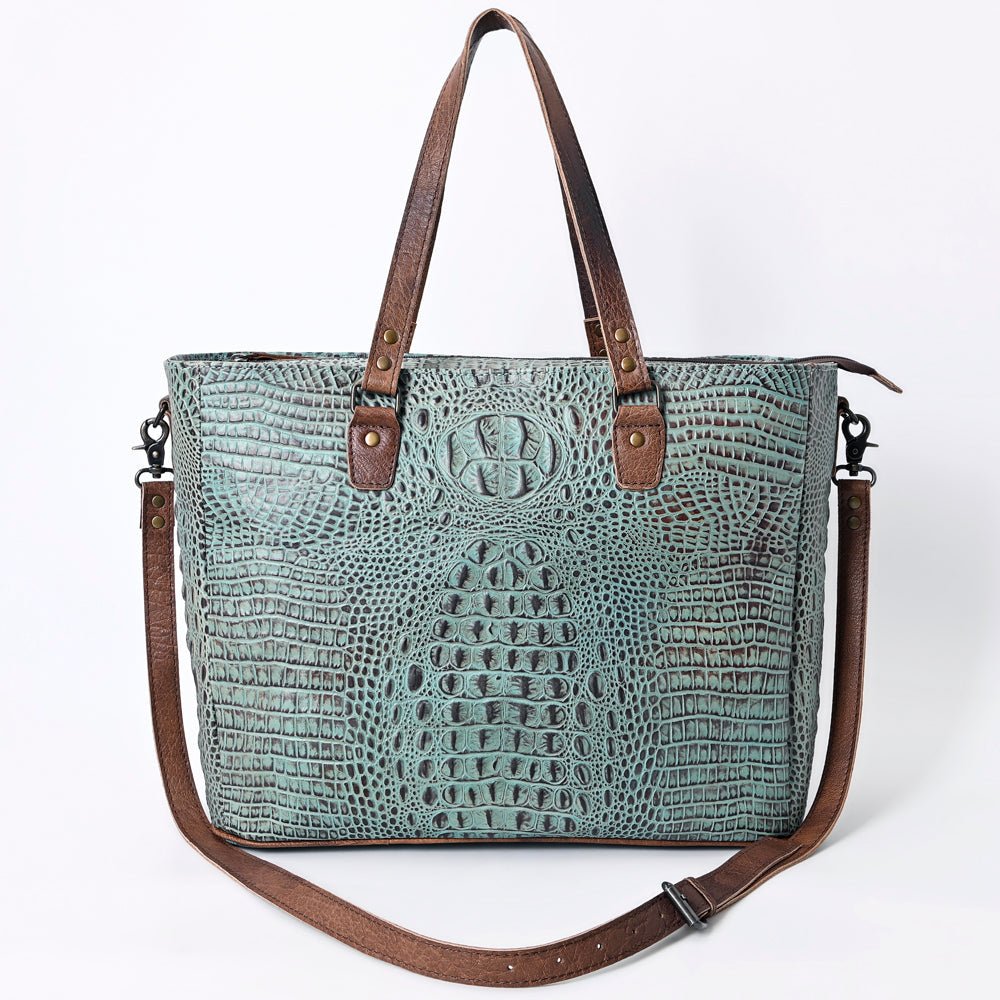 American Darling Crocodile Embossed Genuine Leather
