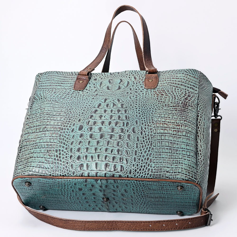 American Darling Crocodile Embossed Genuine Leather