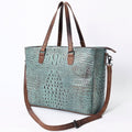 American Darling Crocodile Embossed Genuine Leather