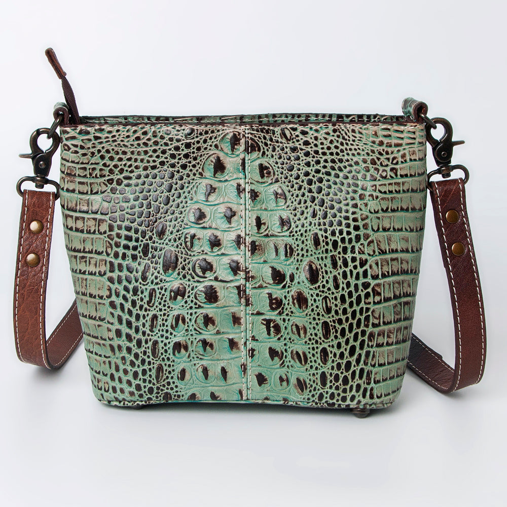 American Darling Crocodile Embossed Genuine Leather