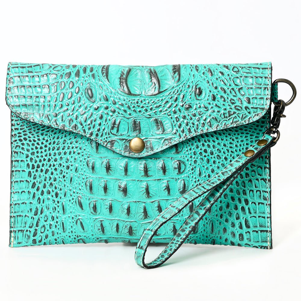 American Darling Crocodile Embossed Genuine Leather