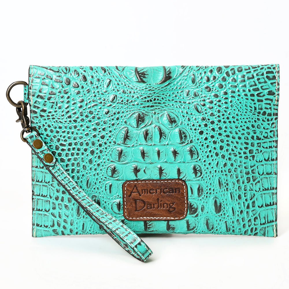 American Darling Crocodile Embossed Genuine Leather