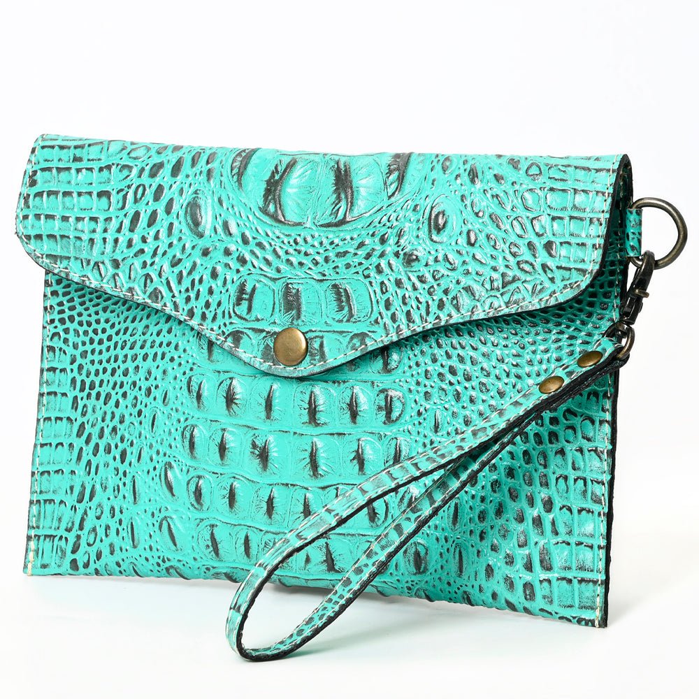 American Darling Crocodile Embossed Genuine Leather