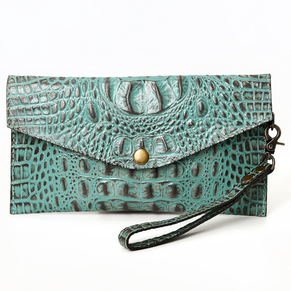 American Darling Crocodile Embossed Genuine Leather
