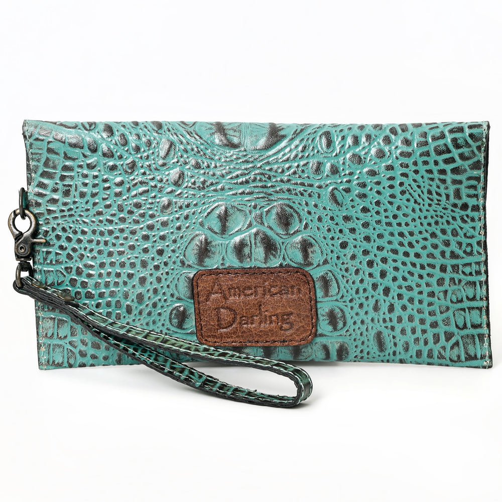 American Darling Crocodile Embossed Genuine Leather