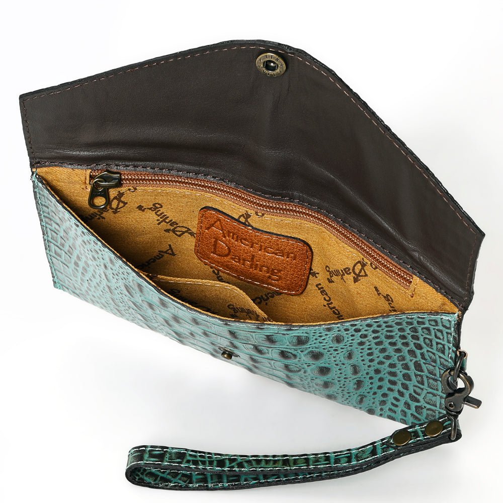 American Darling Crocodile Embossed Genuine Leather
