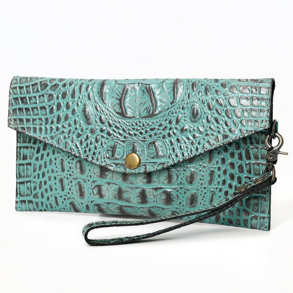 American Darling Crocodile Embossed Genuine Leather