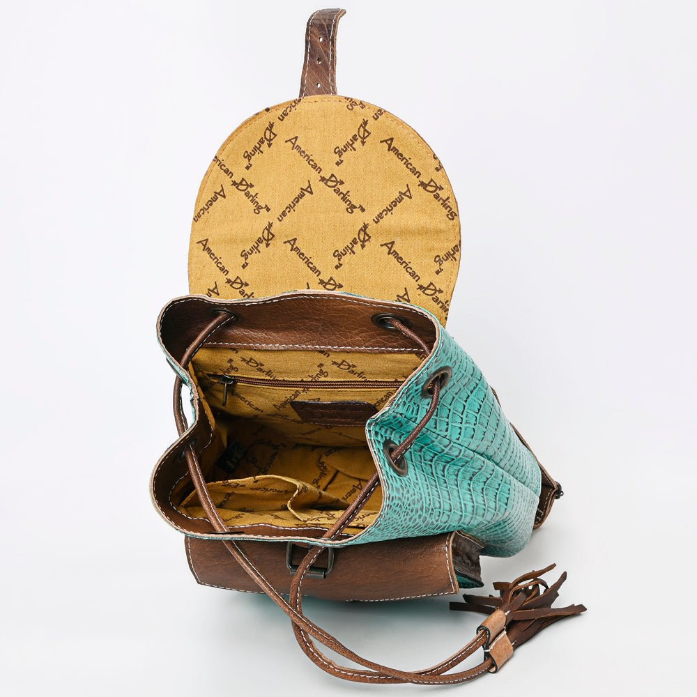 American Darling Crocodile Embossed Genuine Leather