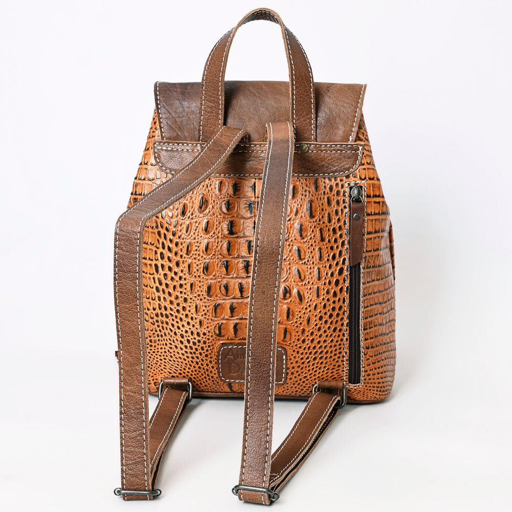 American Darling Crocodile Embossed Genuine Leather