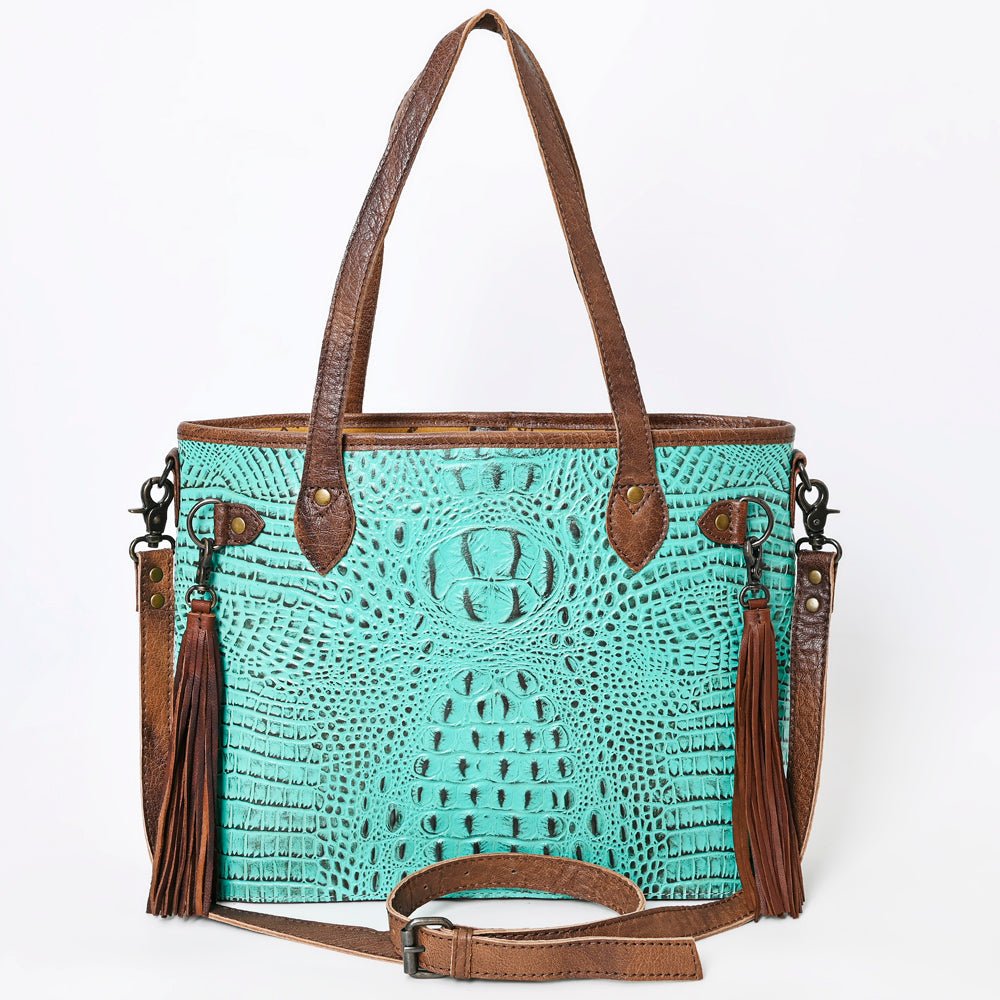American Darling Crocodile Embossed Genuine Leather