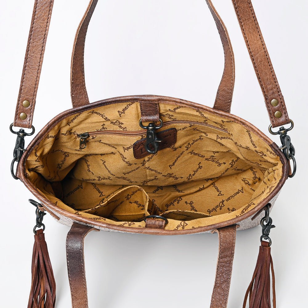American Darling Crocodile Embossed Genuine Leather