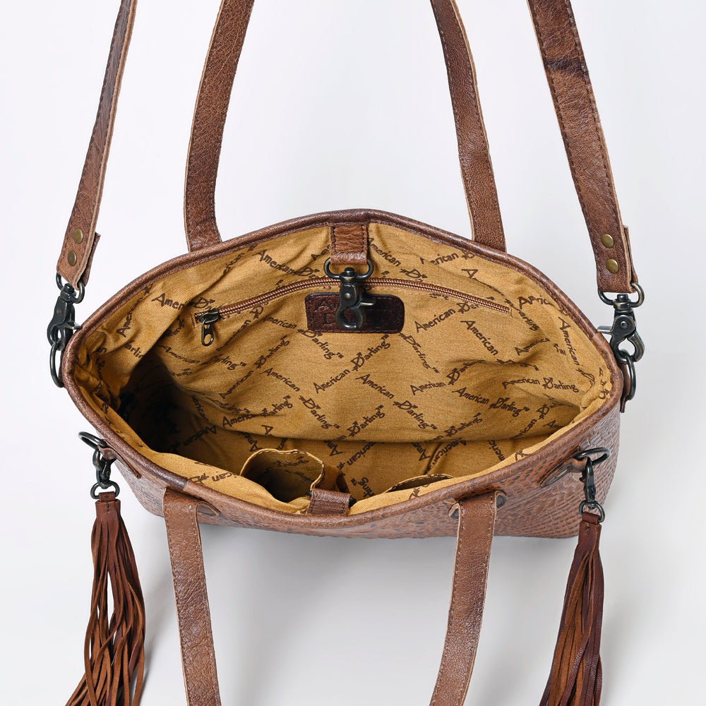 American Darling Crocodile Embossed Genuine Leather