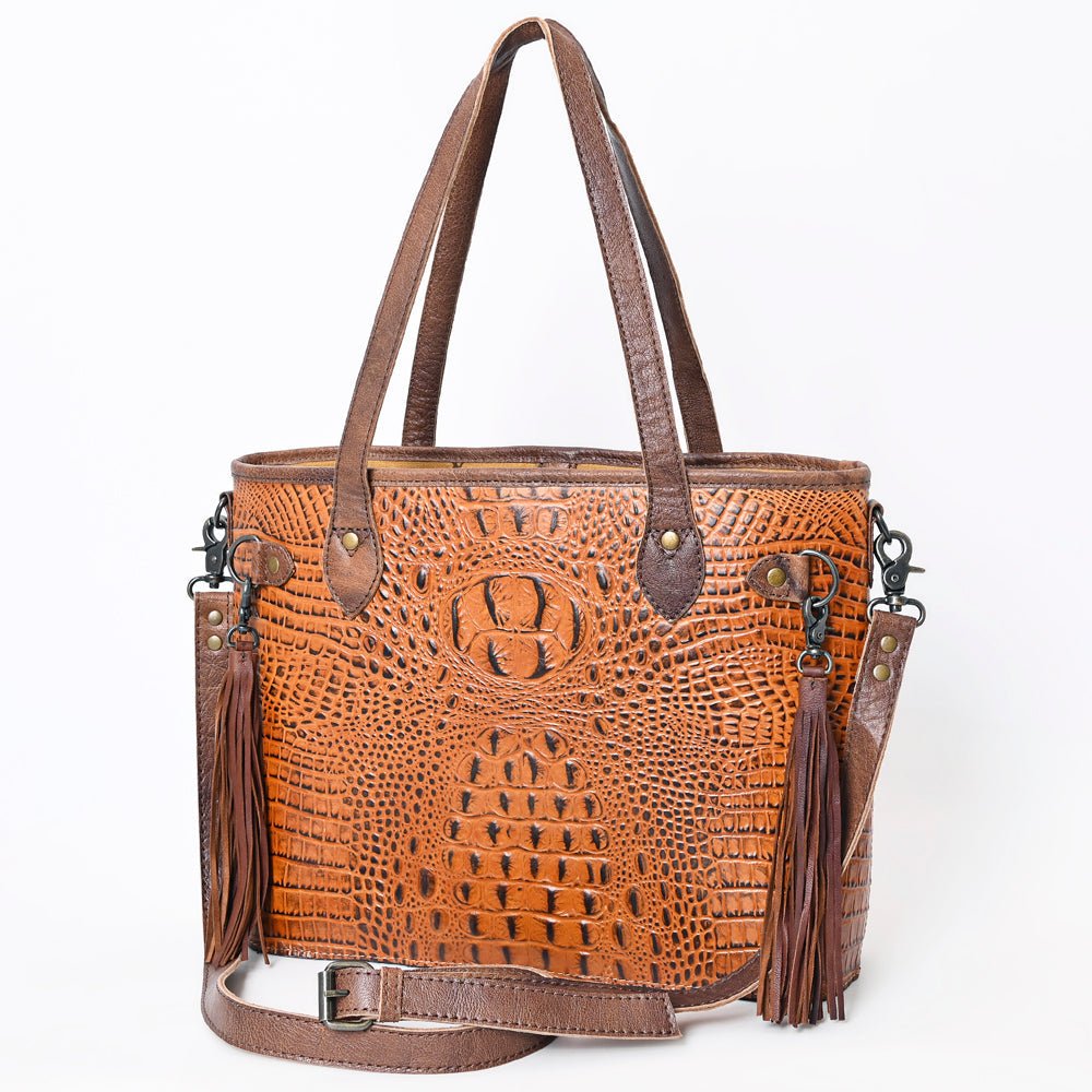American Darling Crocodile Embossed Genuine Leather
