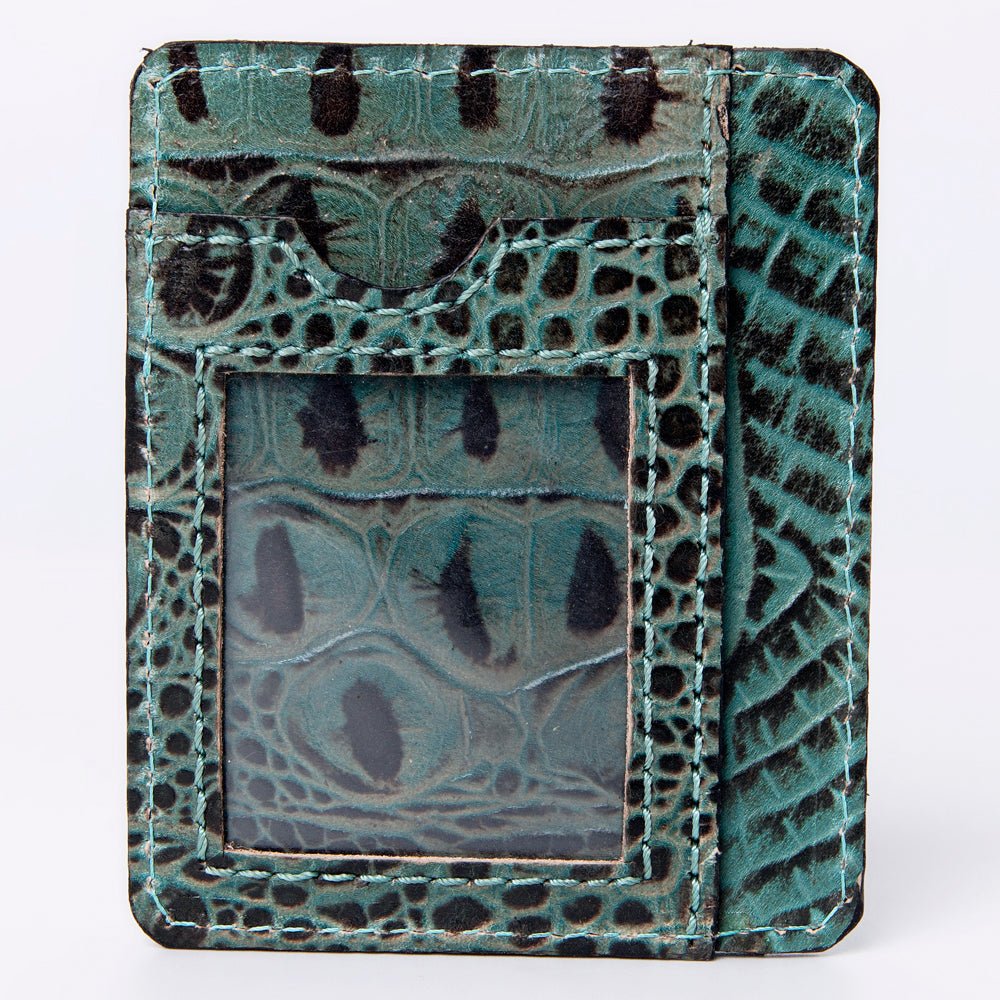 American Darling Crocodile Embossed Genuine Leather