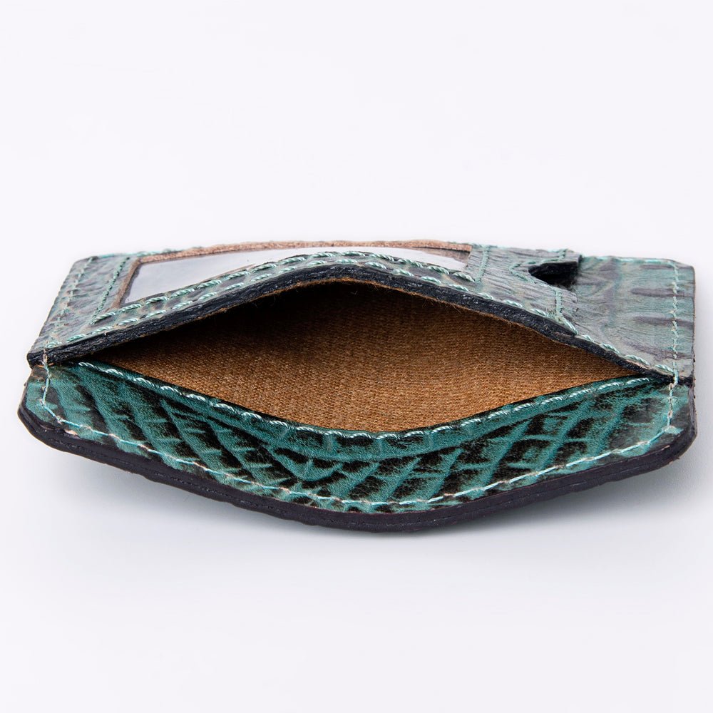 American Darling Crocodile Embossed Genuine Leather