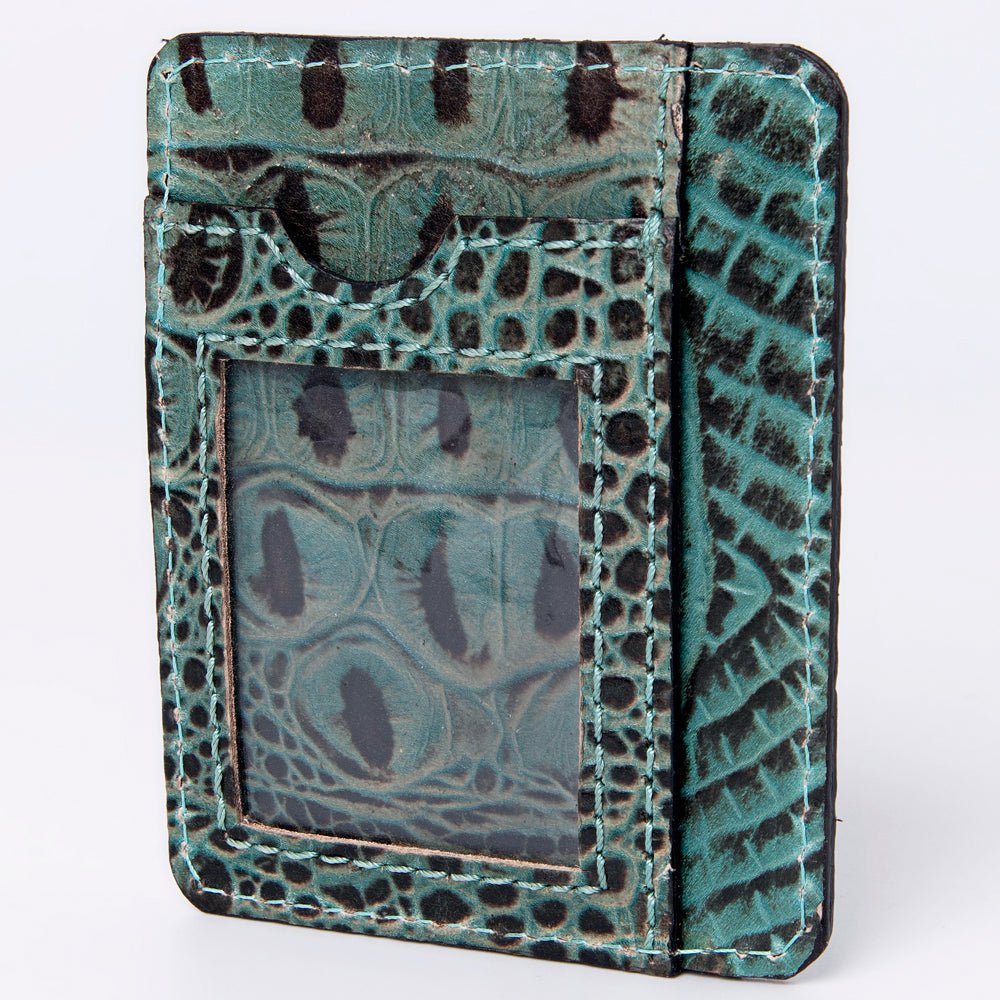 American Darling Crocodile Embossed Genuine Leather