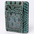 American Darling Crocodile Embossed Genuine Leather