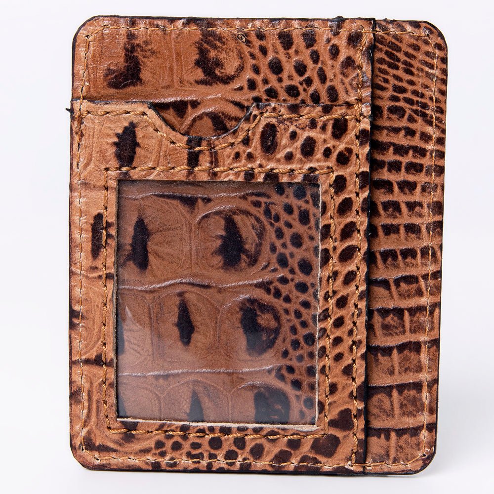 American Darling Crocodile Embossed Genuine Leather