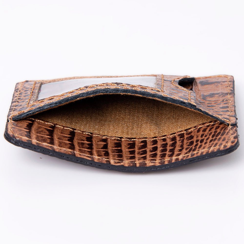American Darling Crocodile Embossed Genuine Leather