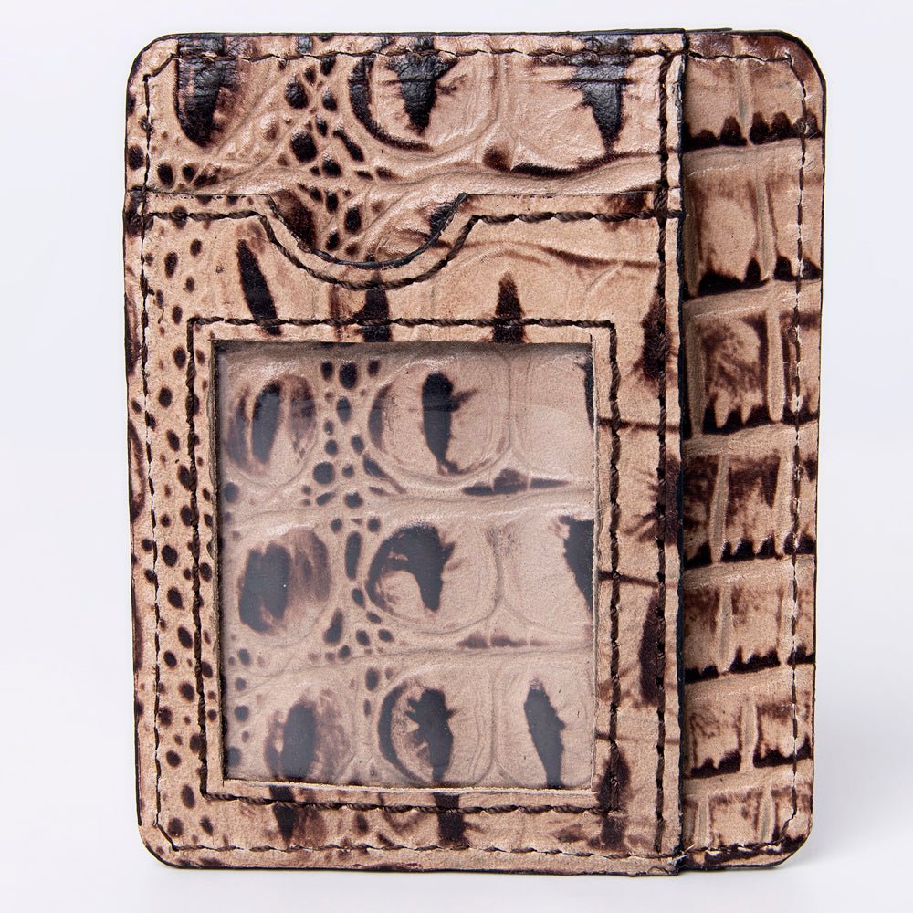 American Darling Crocodile Embossed Genuine Leather
