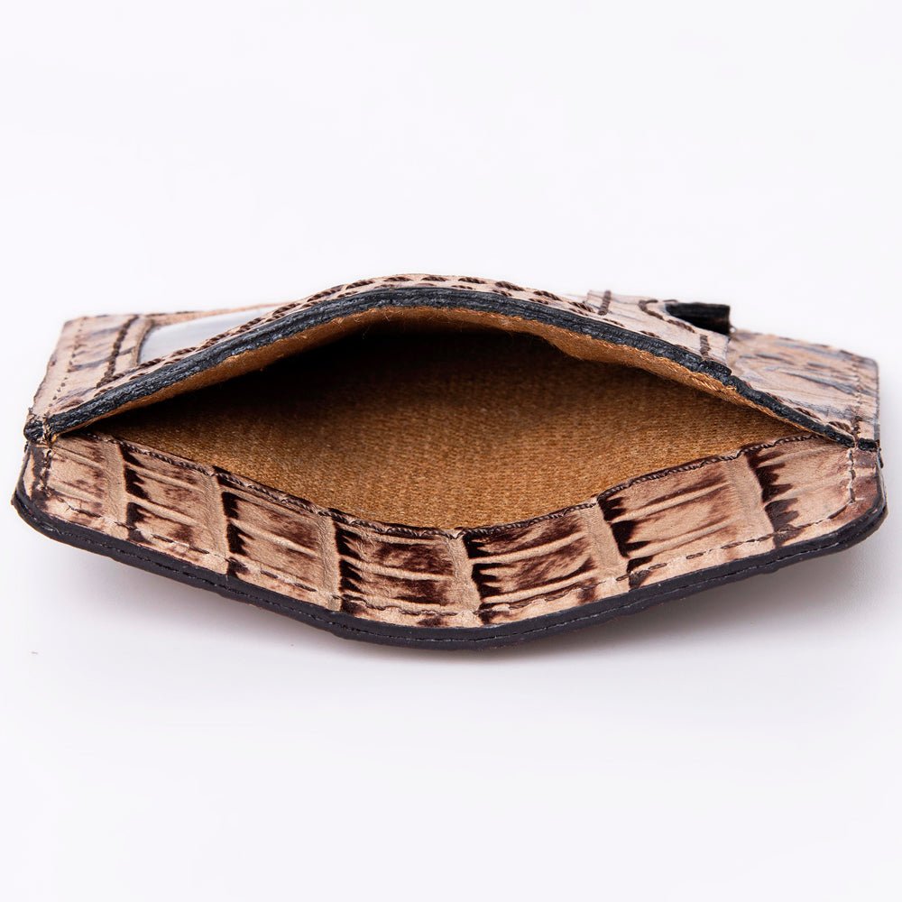 American Darling Crocodile Embossed Genuine Leather