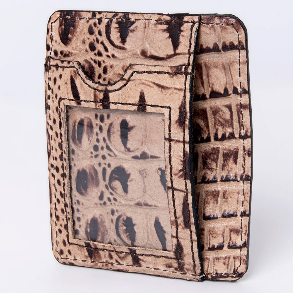 American Darling Crocodile Embossed Genuine Leather