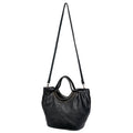 Never Mind Tote Vintage Handmade Genuine Cowhide Leather