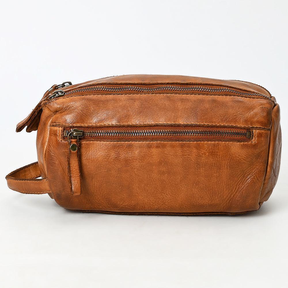Spaghetti Western Fanny Pack Vintage Handmade Drum Dyed Genuine European Cowhide Leather