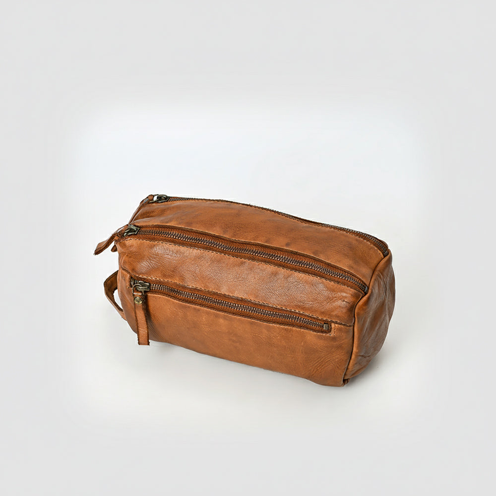 Spaghetti Western Swc411Tan Fanny Pack Vintage Handmade Drum Dyed Genuine European Cowhide Leather Women Bag Western Handbag Purse