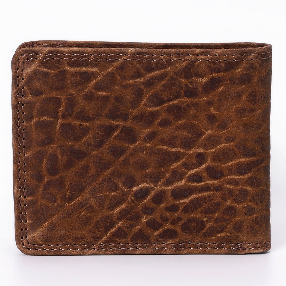 Spaghetti Western Wallet Vintage Handmade Drum Dyed Genuine European Cowhide Leather