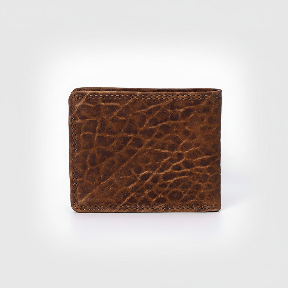Spaghetti Western Swc452Brn Wallet Vintage Handmade Drum Dyed Genuine European Cowhide Leather Women Bag Western Handbag Purse