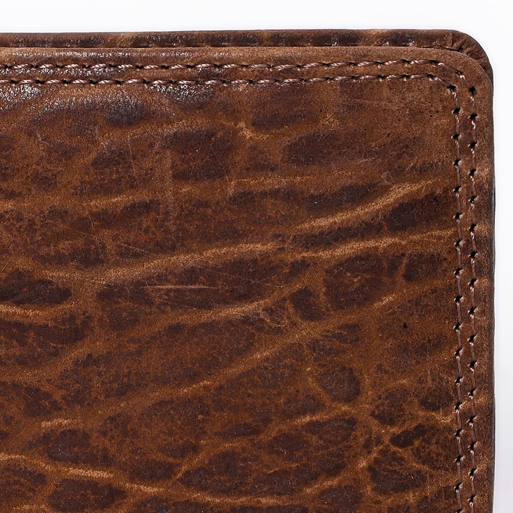 Spaghetti Western Wallet Vintage Handmade Drum Dyed Genuine European Cowhide Leather