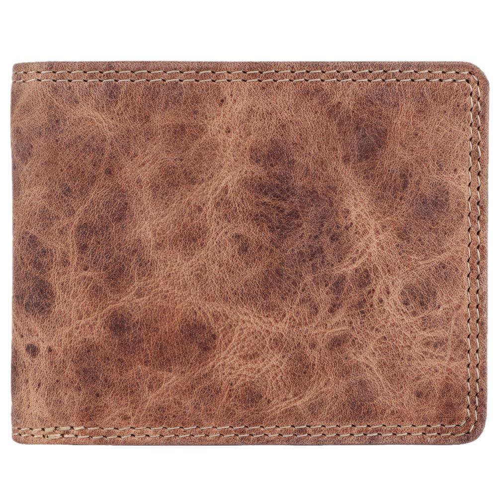 Spaghetti Western Wallet Vintage Handmade Drum Dyed Genuine European Cowhide Leather