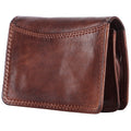 Spaghetti Western Card-Holder Vintage Handmade Drum Dyed Genuine European Cowhide Leather