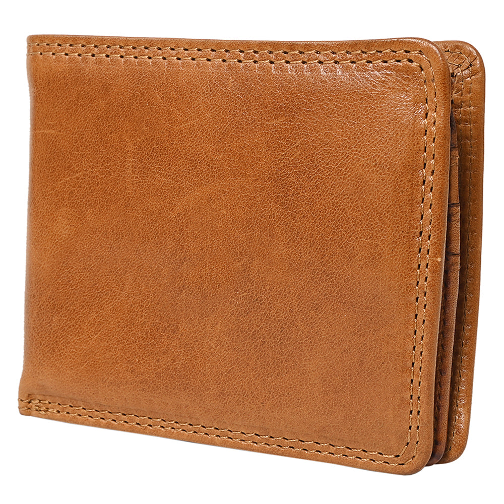 Spaghetti Western Wallet Vintage Handmade Drum Dyed Genuine European Cowhide Leather