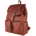 Spaghetti Western Backpack Vintage Handmade Drum Dyed Genuine European Cowhide Leather