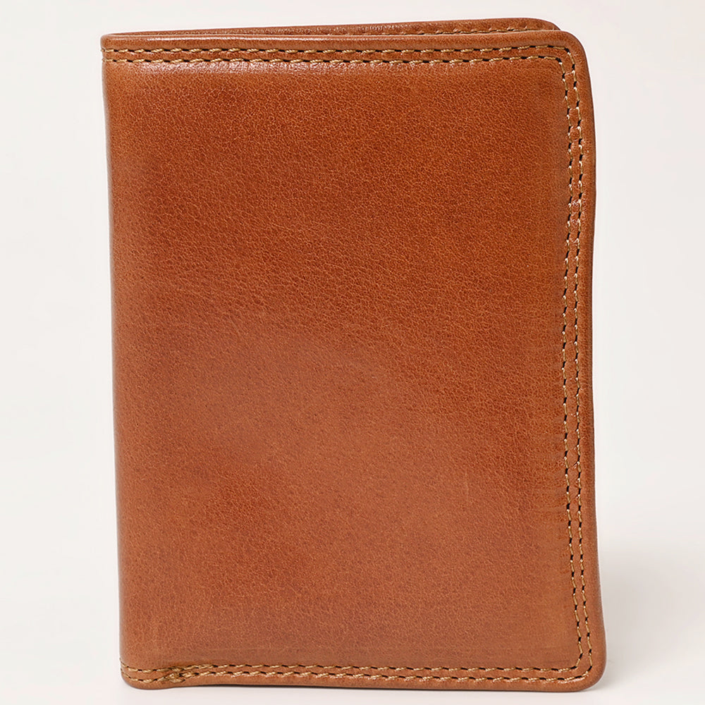Spaghetti Western Wallet Vintage Handmade Drum Dyed Genuine European Cowhide Leather