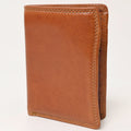 Spaghetti Western Wallet Vintage Handmade Drum Dyed Genuine European Cowhide Leather