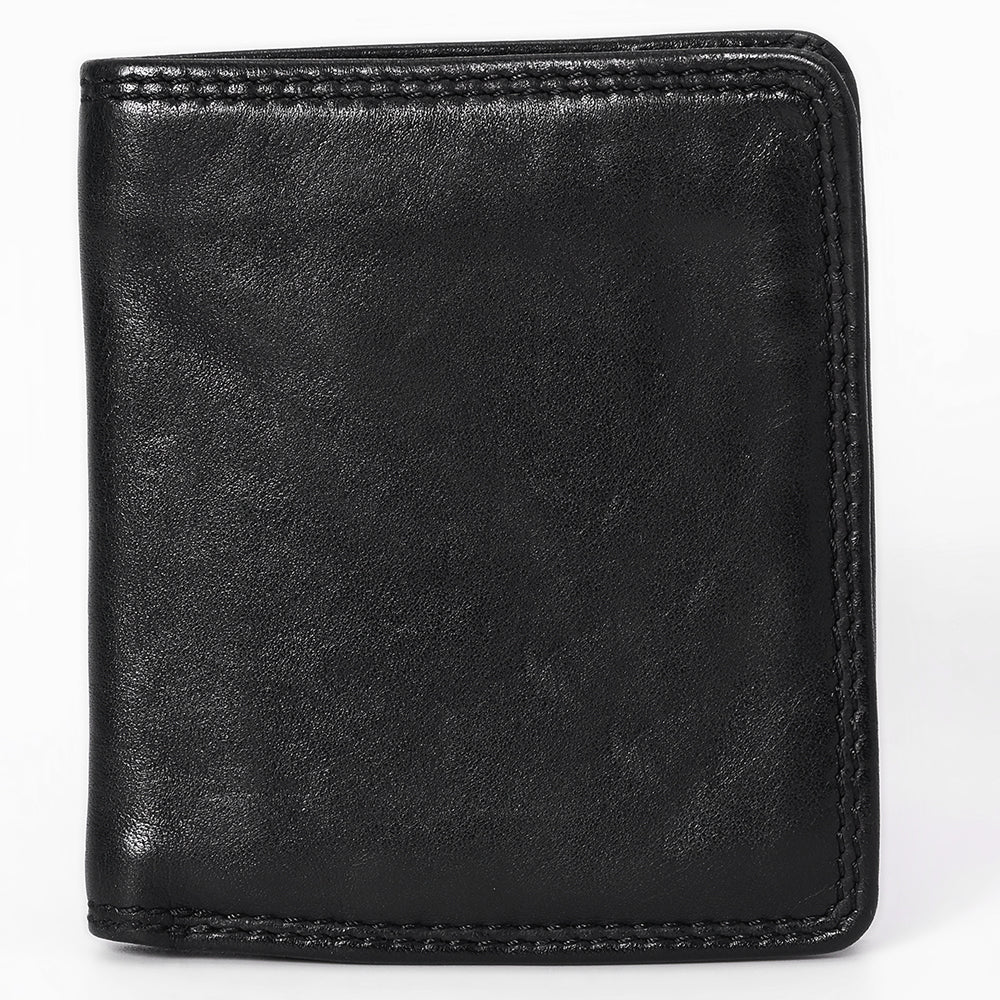 Spaghetti Western Wallet Vintage Handmade Drum Dyed Genuine European Cowhide Leather