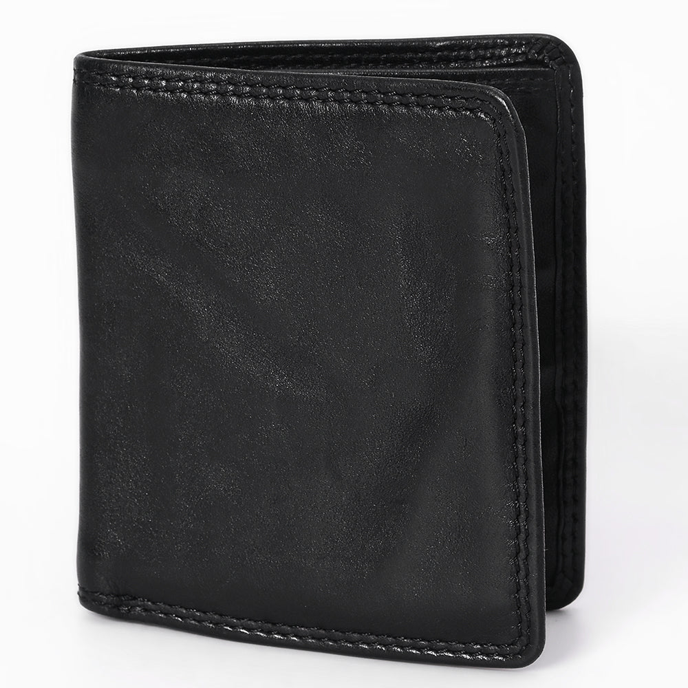 Spaghetti Western Wallet Vintage Handmade Drum Dyed Genuine European Cowhide Leather