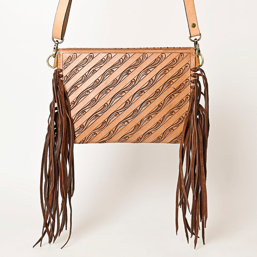 American Darling Envelope Hand Tooled Genuine Leather