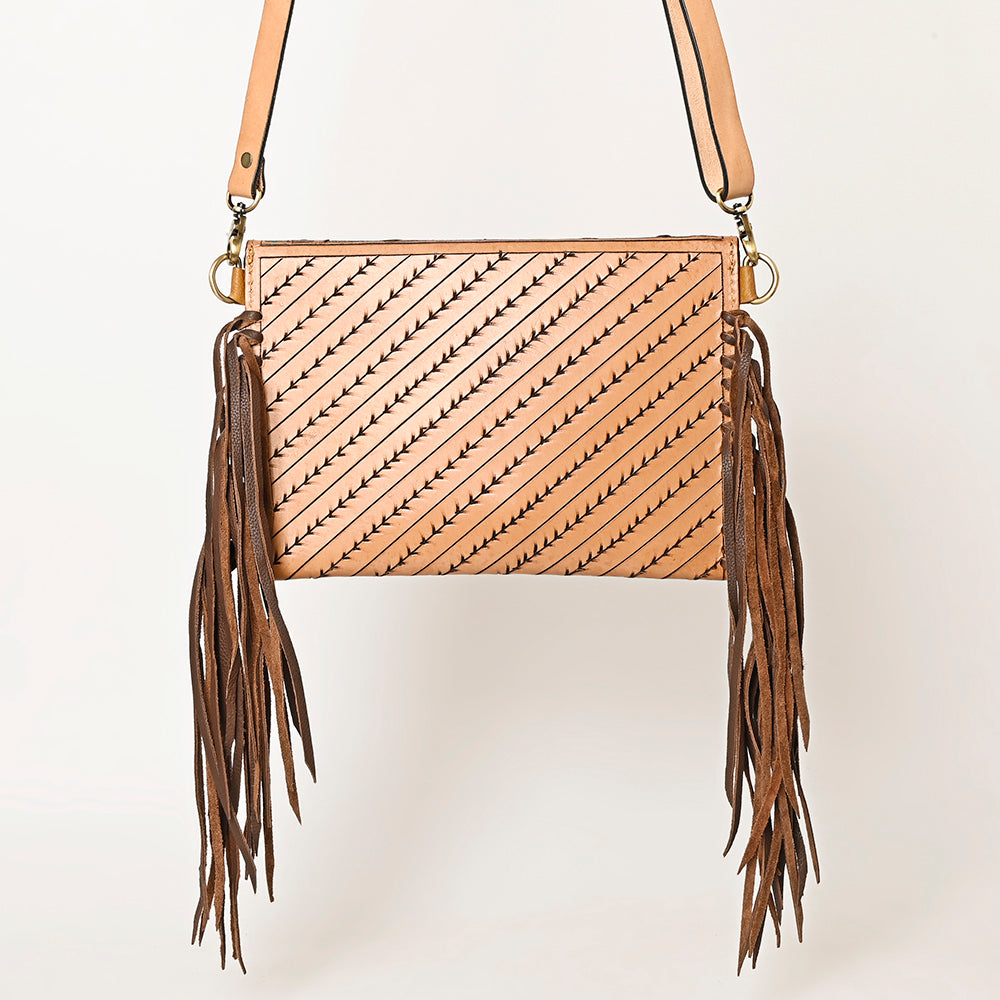 American Darling Envelope Hand Tooled Genuine Leather