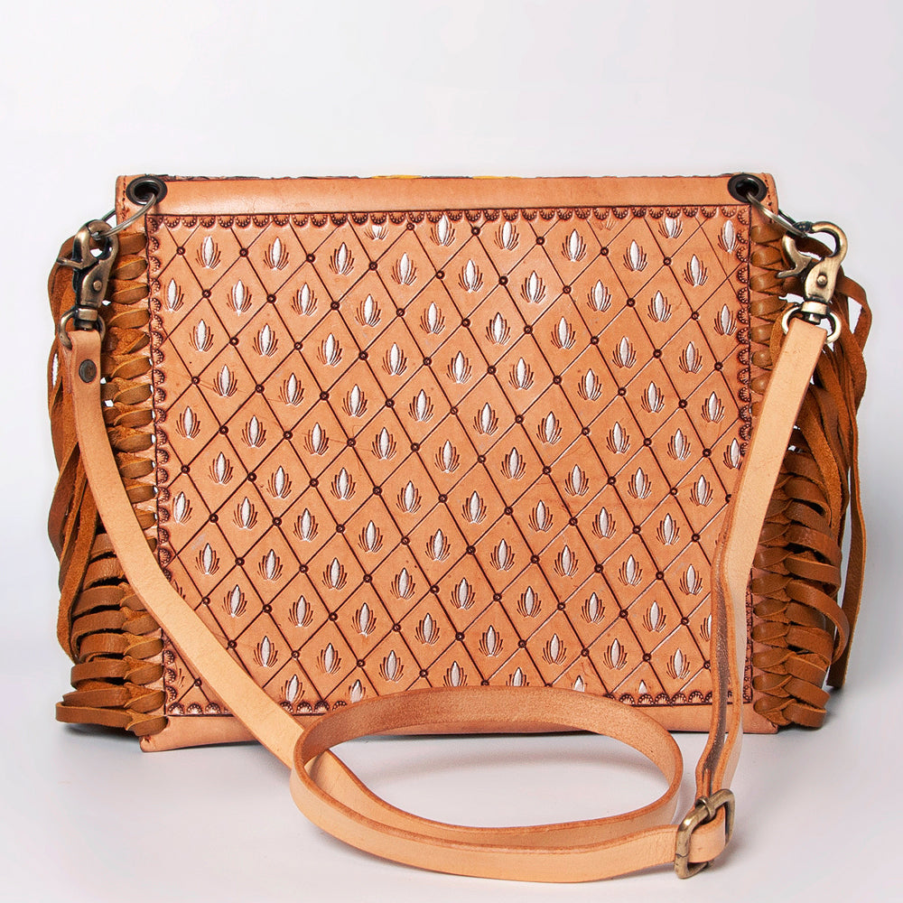 American Darling Envelope Hand Tooled Genuine Leather