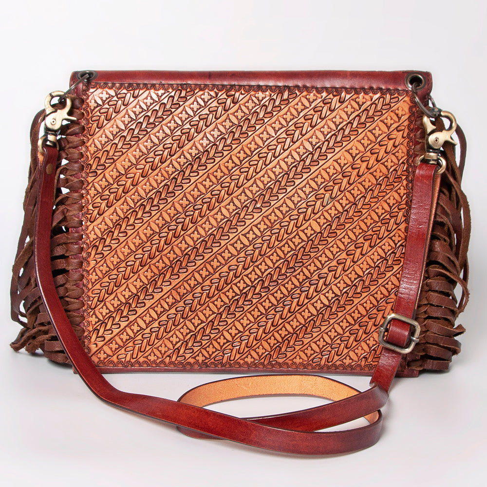 American Darling Envelope Hand Tooled Genuine Leather