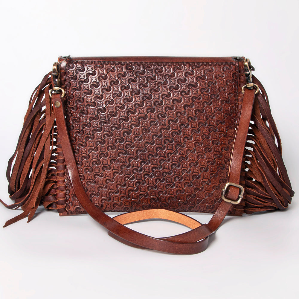 American Darling Envelope Hand Tooled Genuine Leather
