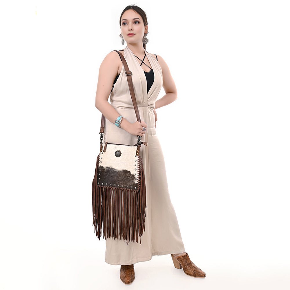 American Darling Crossbody Hair-On Genuine Leather