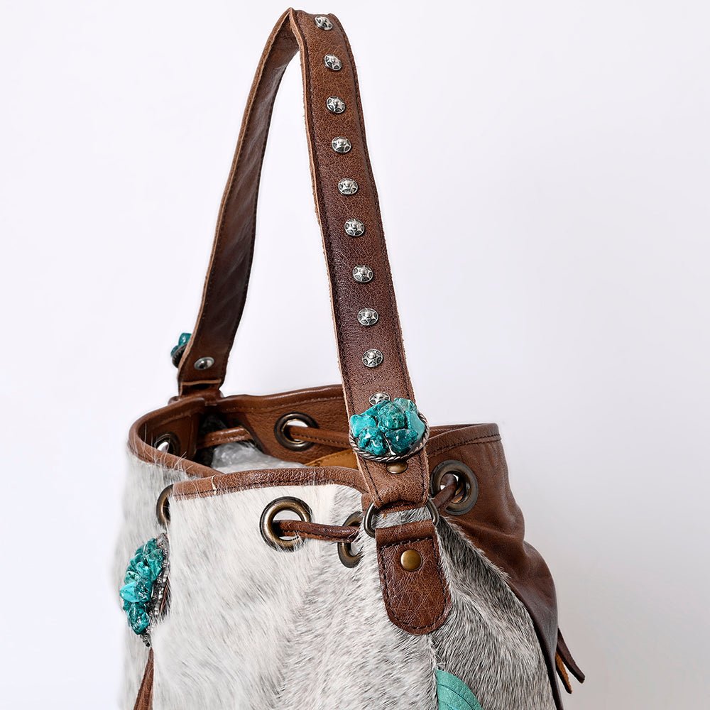 American Darling Hobo Hair-On Genuine Leather