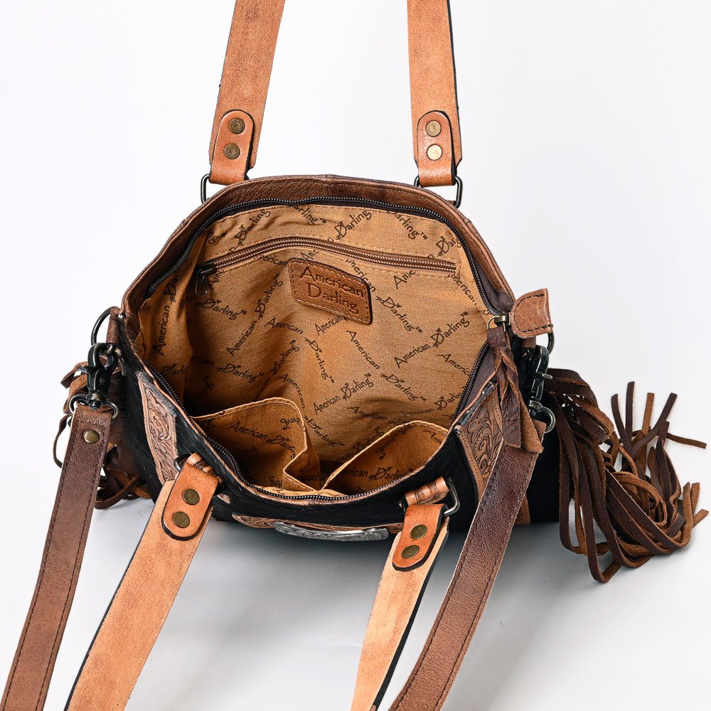 American Darling Hand-Tooled Genuine Leather Tote